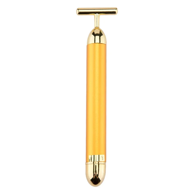 24K Gold Vibrating Face Lift Roller