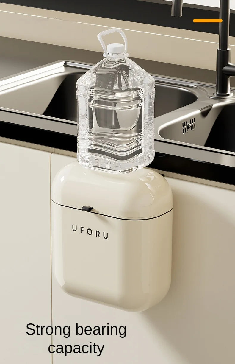 Wall-Mounted Kitchen Trash Can