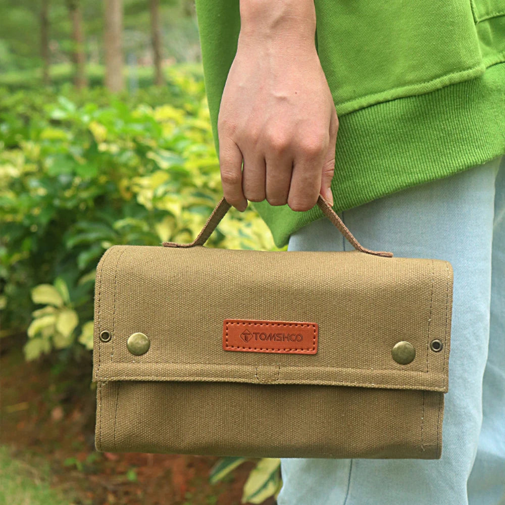 Canvas BBQ Spice Storage Bag