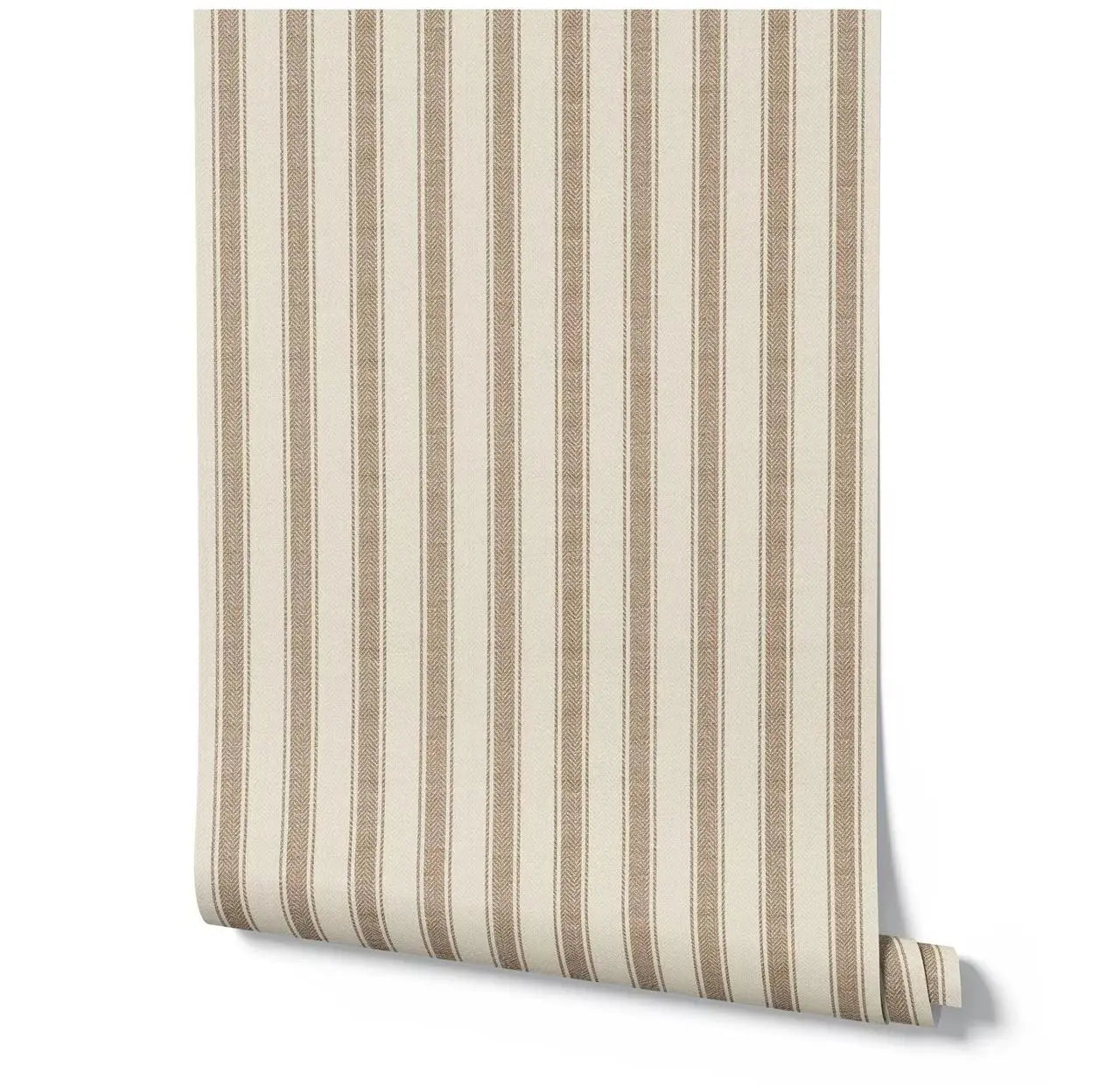 Striped Wallpaper Peel And Stick, Geometric Wall Papers For Home Decoration, Self-adhesive and Traditional Non-woven Options