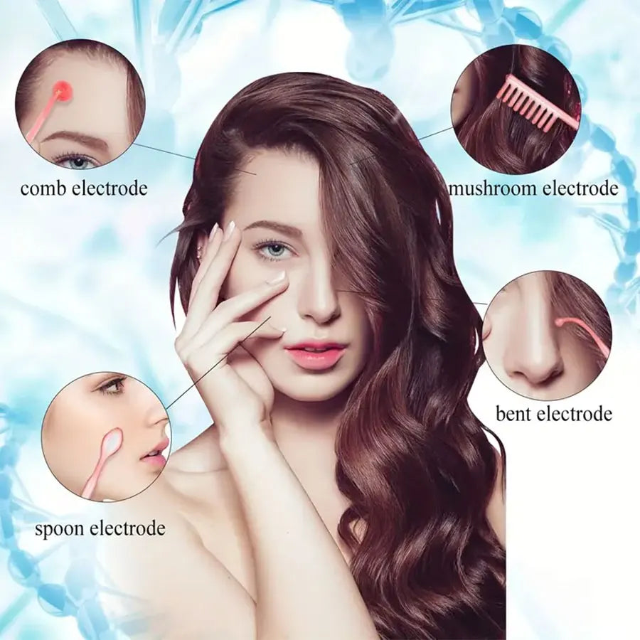 4-in-1 High Frequency Facial Massager