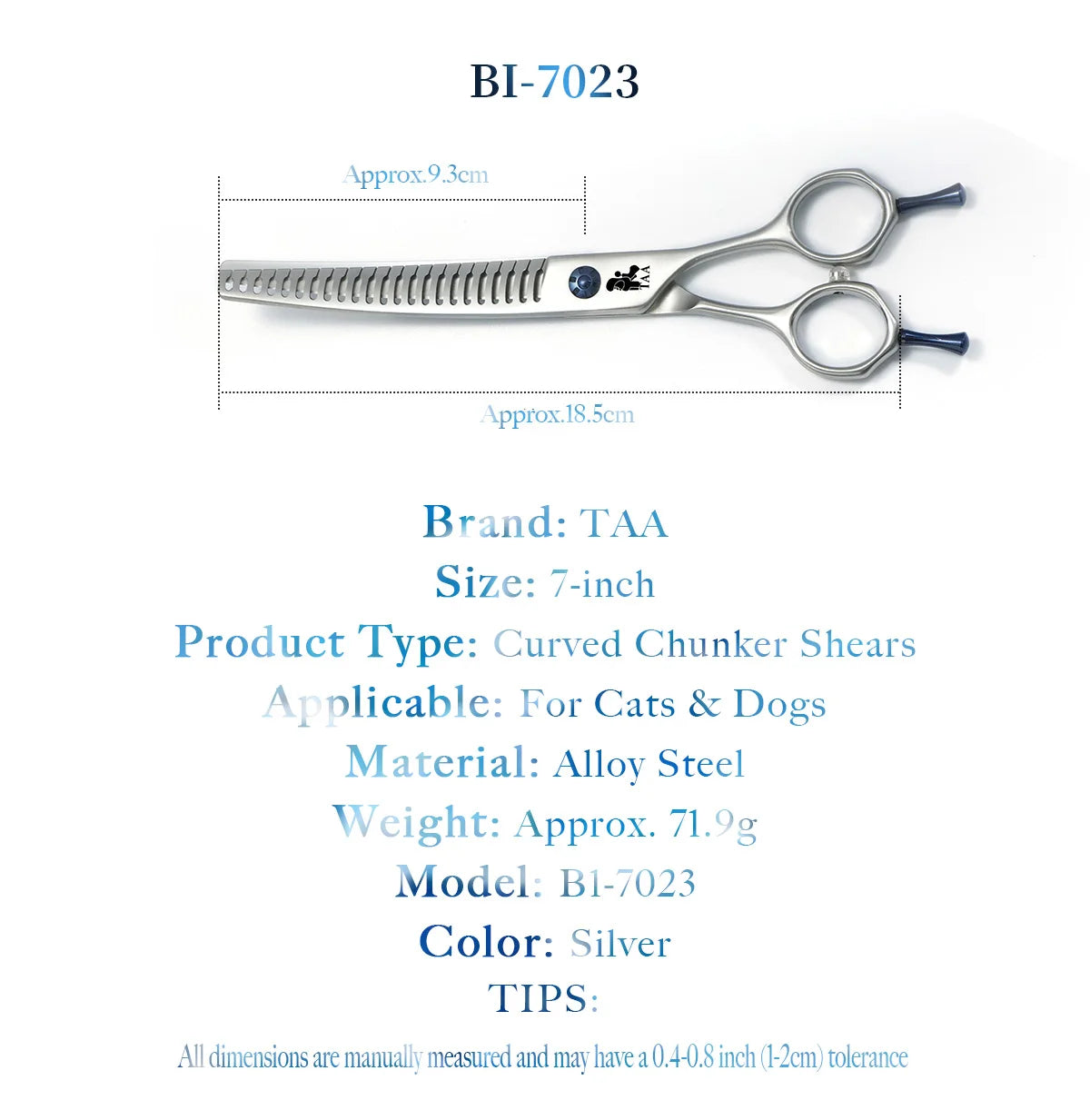Professional Pet Grooming Scissors Set