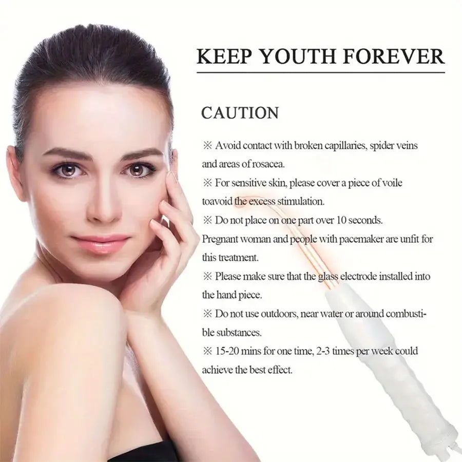 4-in-1 High Frequency Facial Massager