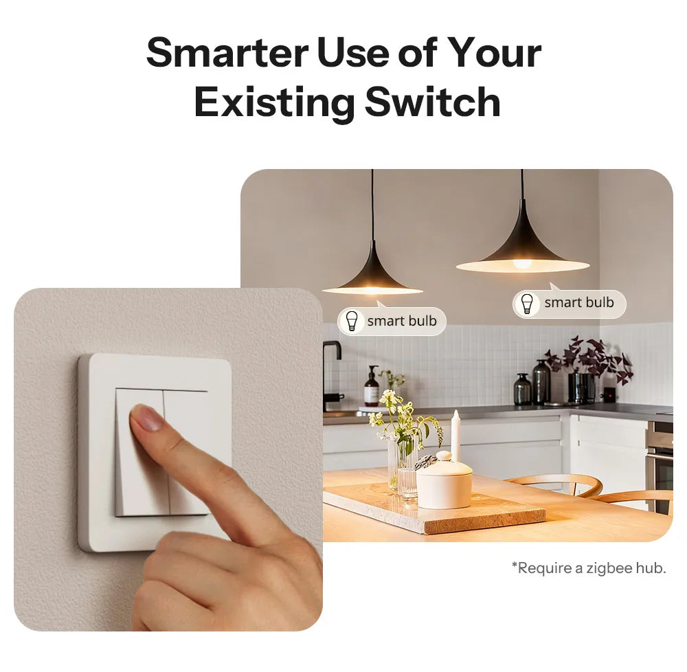 SONOFF Zigbee Dual-Gang Smart Switch