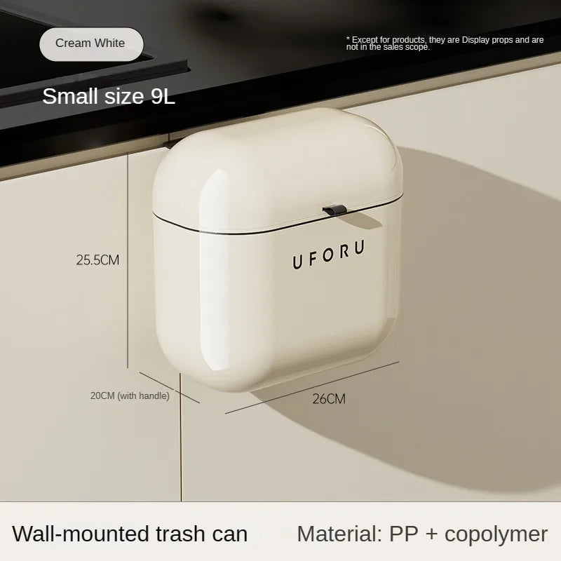 Wall-Mounted Kitchen Trash Can