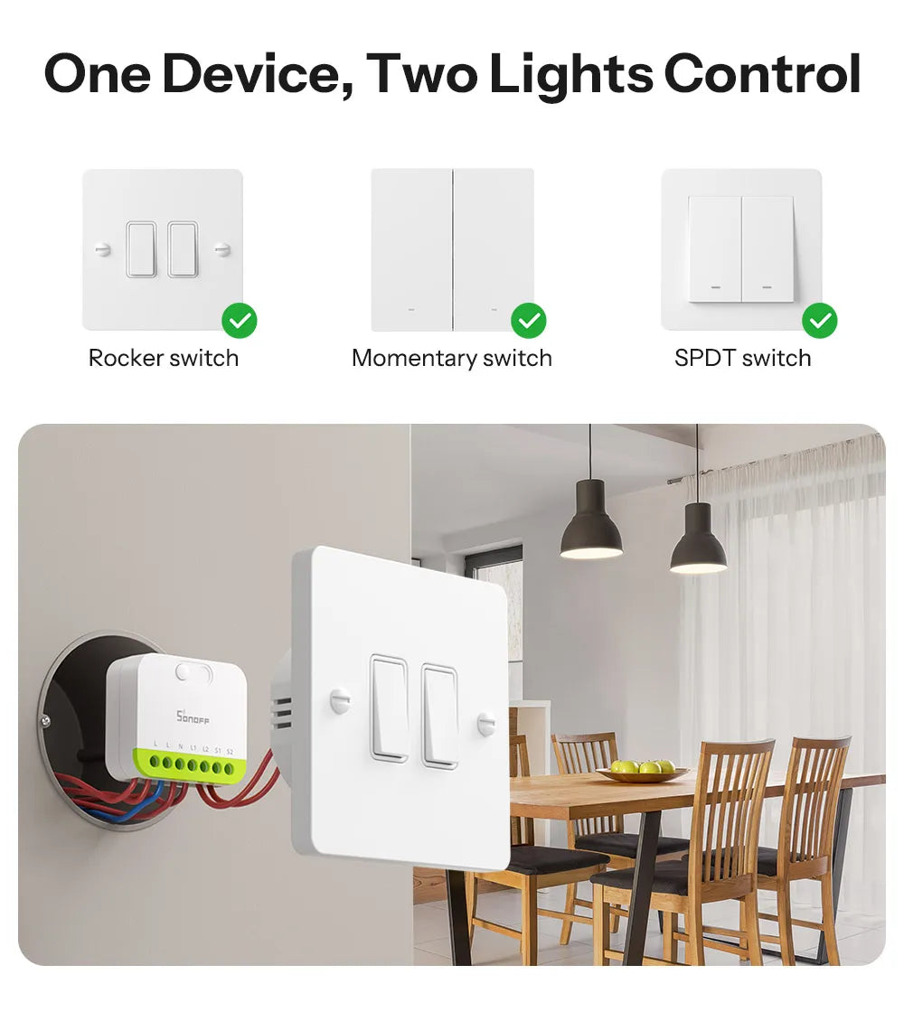 SONOFF Zigbee Dual-Gang Smart Switch
