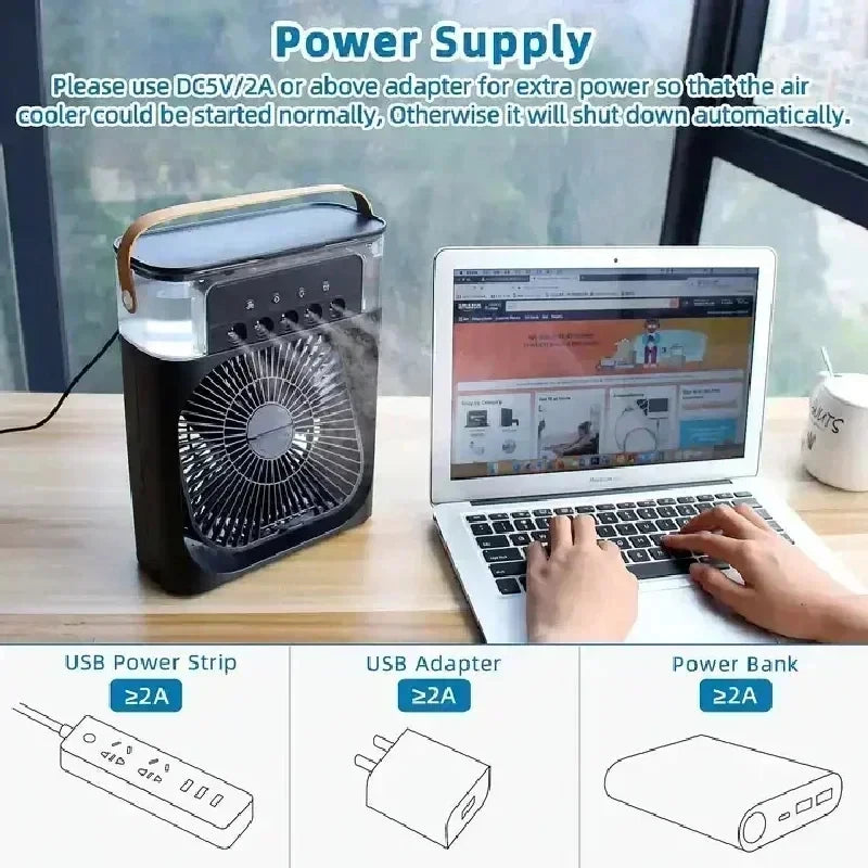 3-in-1 Portable Mini Air Cooler
