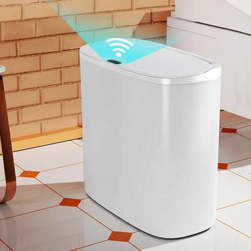 Touchless Motion Sensor Slim Trashcan