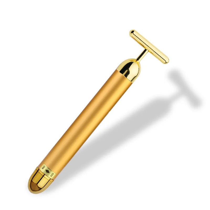 24K Gold Vibrating Face Lift Roller