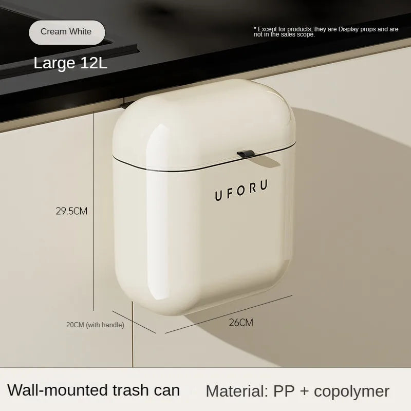 Wall-Mounted Kitchen Trash Can