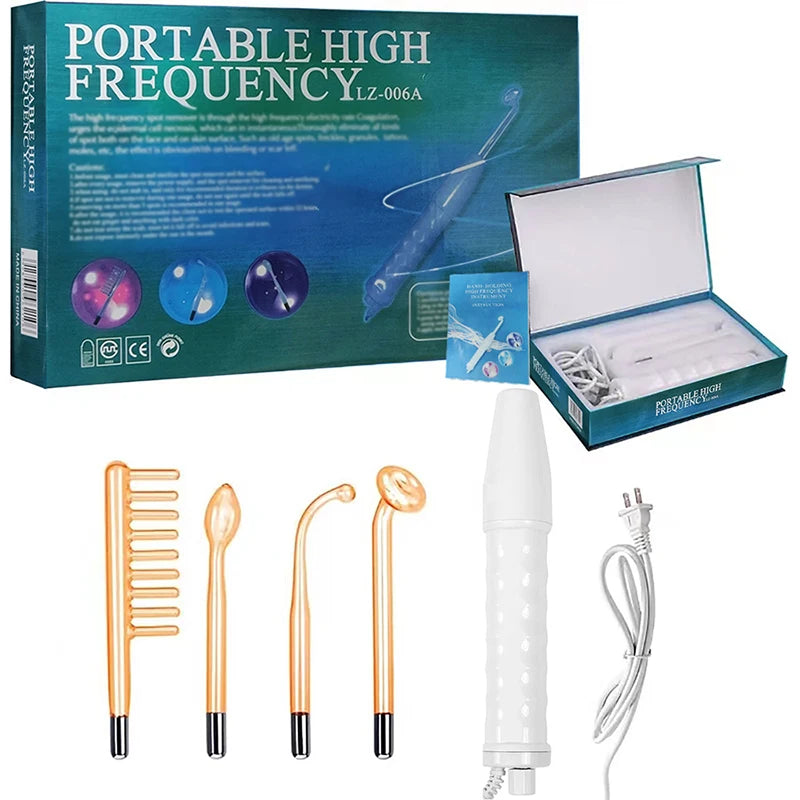 4-in-1 High Frequency Facial Massager