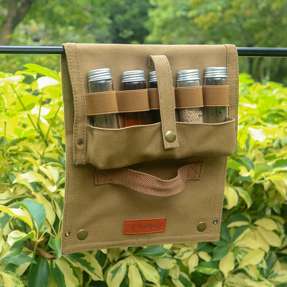 Canvas BBQ Spice Storage Bag