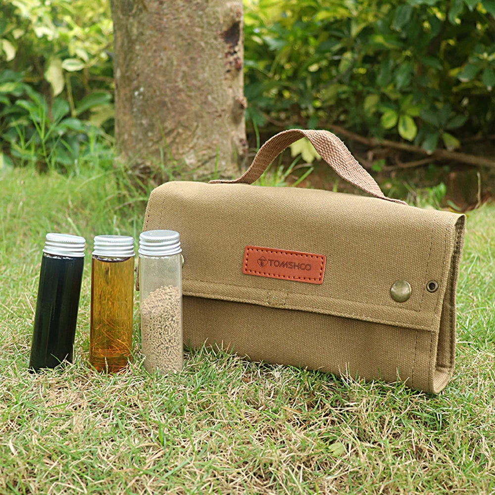 Canvas BBQ Spice Storage Bag