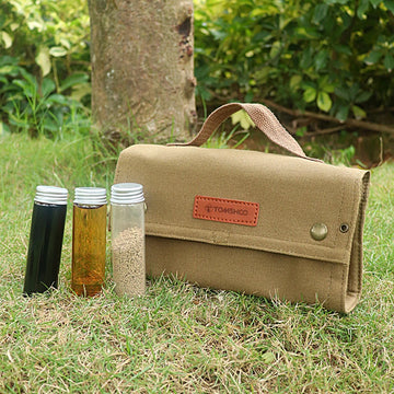 Canvas BBQ Spice Storage Bag
